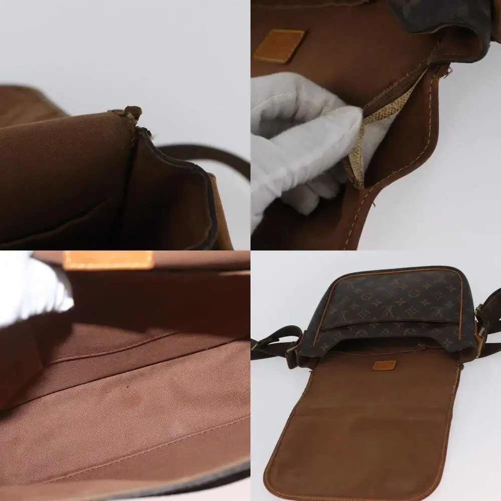 Louis Vuitton Monogram Messenger Bosphore PM Shoulder Bag Brown